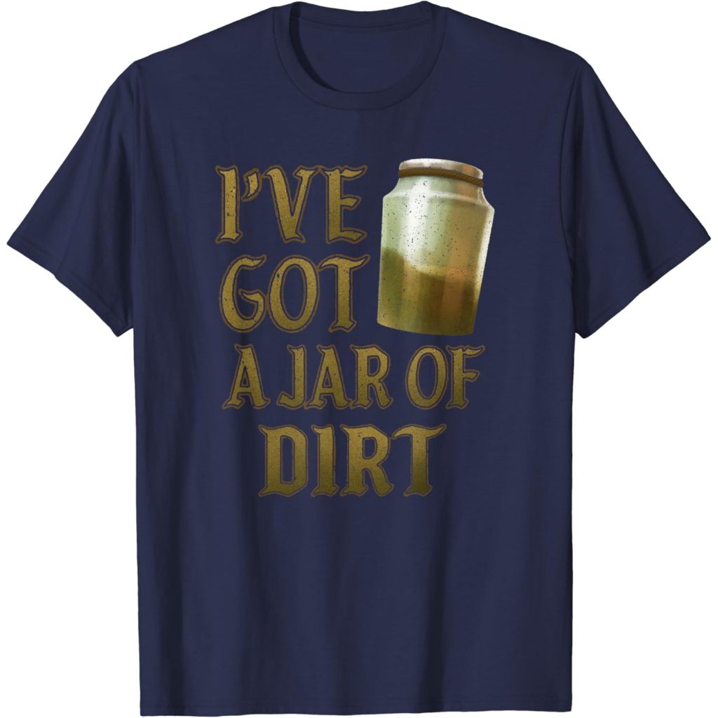 Kaos Dewasa Pirates of the Caribbean I've Got A Jar Of Dirt T-Shirt Fashion Baju Atasan Anak Laki La