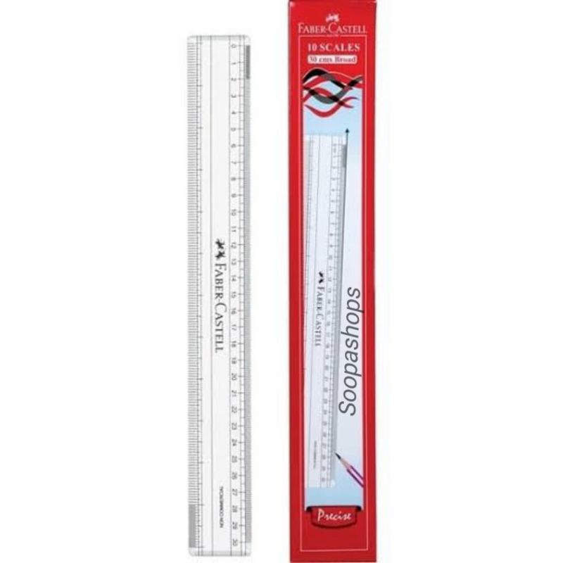 

Penggaris Faber Castell 30 Cm