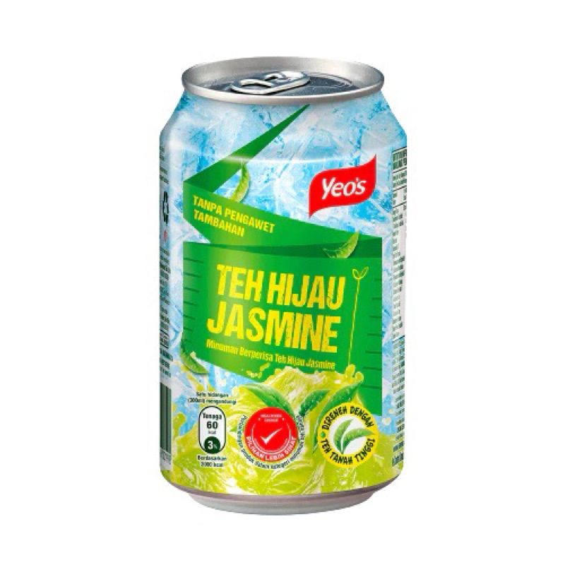 

YEO’S GREENTEA (24’s x 300ml) / Teh Hijau jasmine / Minuman Kaleng