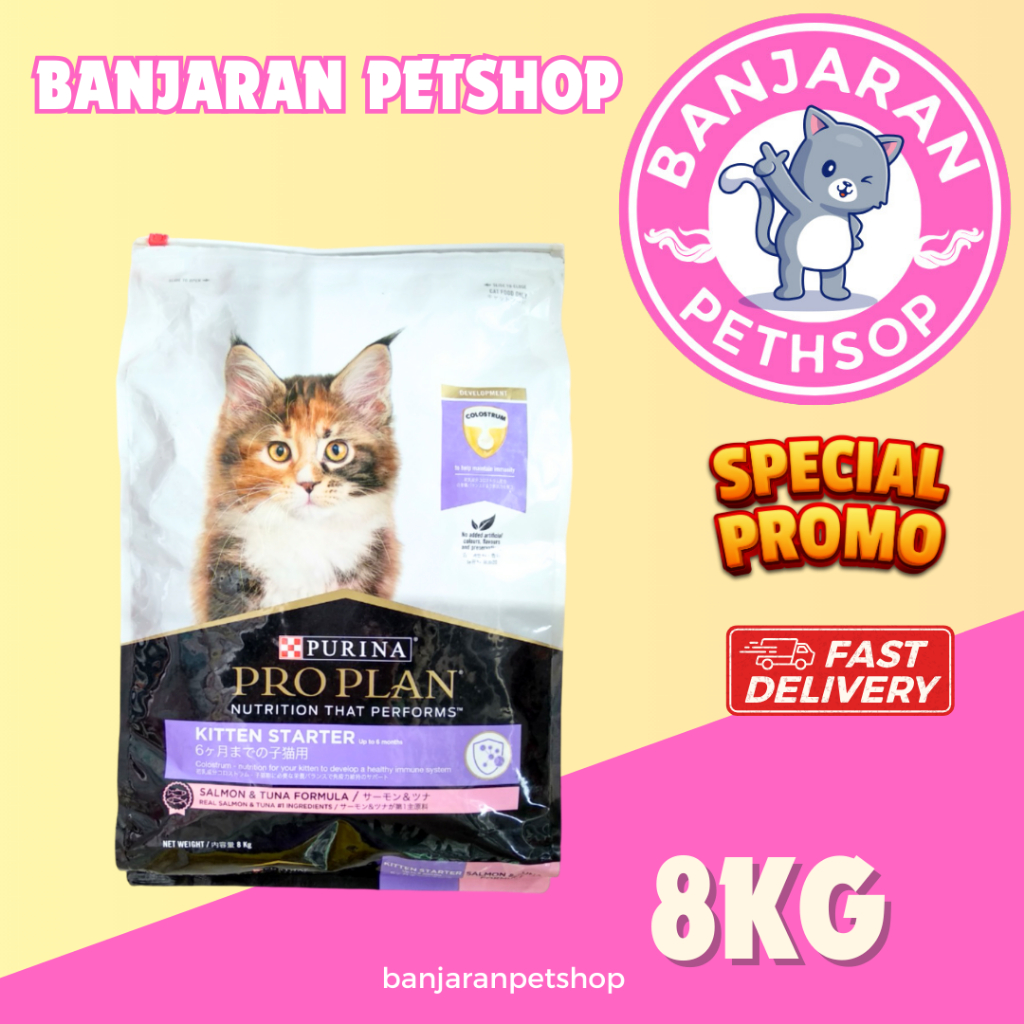 PROPLAN KITTEN STARTER 8 KG EKSPEDISI