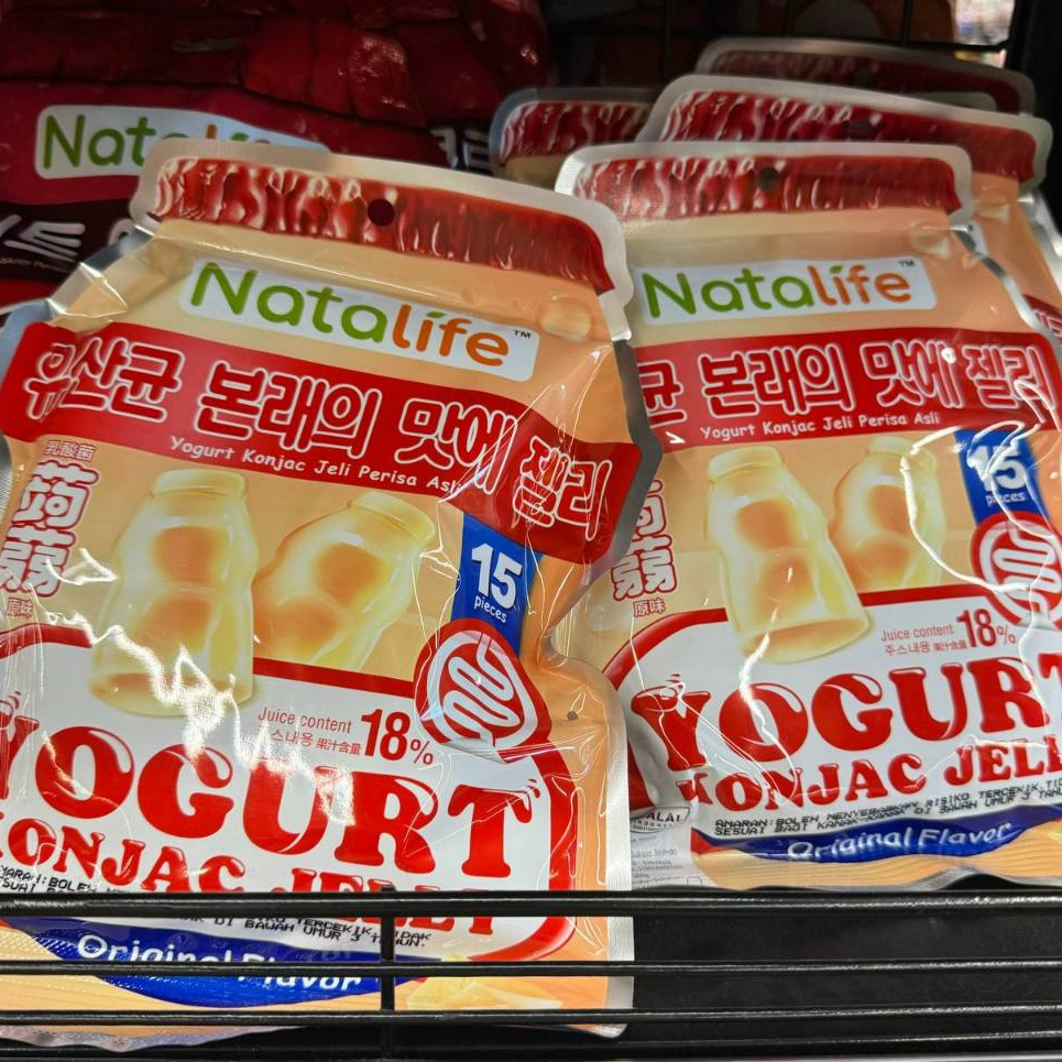 

Natalife Konjac Jelli Original / Grape / Yogurt Ice Cream / Mango Flavor