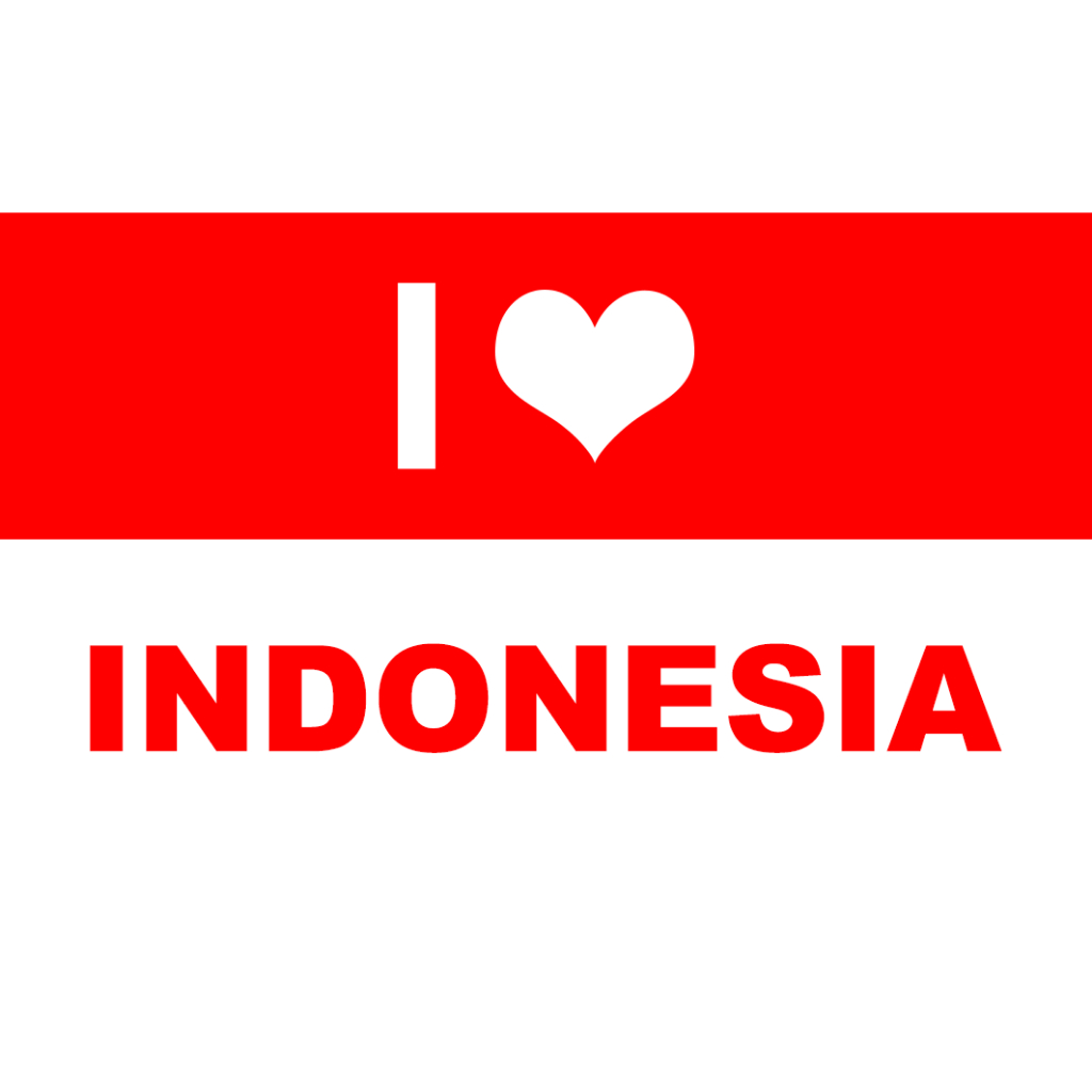 

sticker bendera Indonesia / sticker merah putih