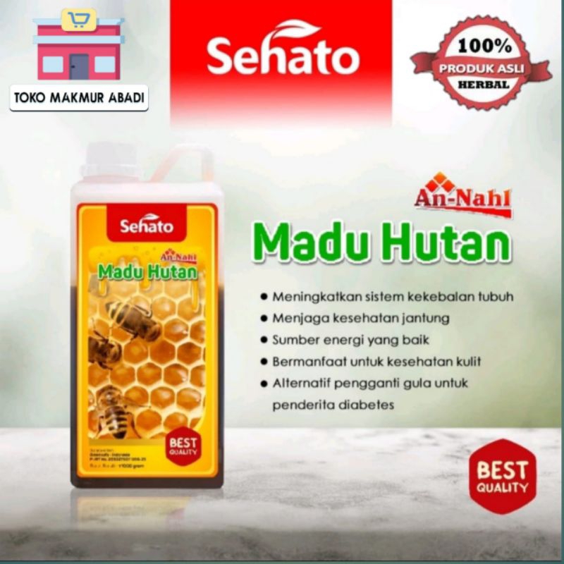 

Madu Hutan An Nahl 1Kg Original Asli Madu Hutan