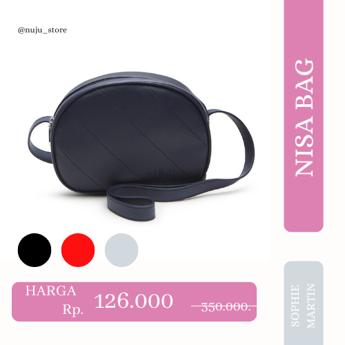 TAS SELEMPANG WANITA ALIBI TAS NISA TAS WANITA SELEMPANG TAS HP TAS KECIL  SOPHIE MARTIN