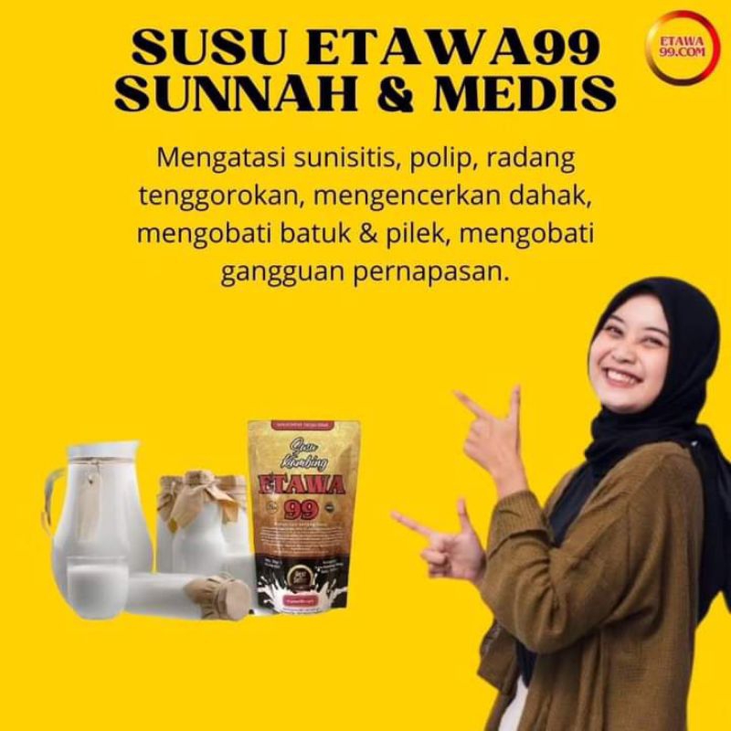 

Susu kambing Etawa99