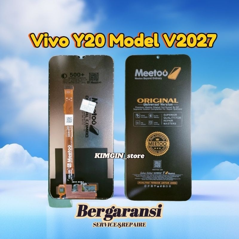 Lcd Touchsreen Ts Fulset Vivo Y20 Model V2027