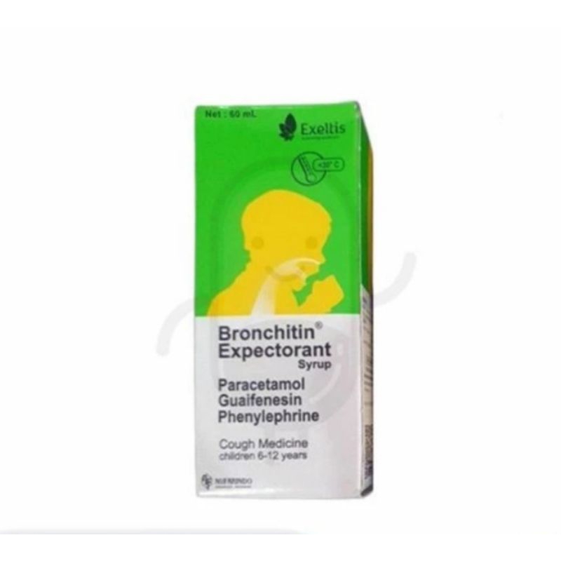 

BRONCHITIN EXPECTORAN SYRUP 60 ML