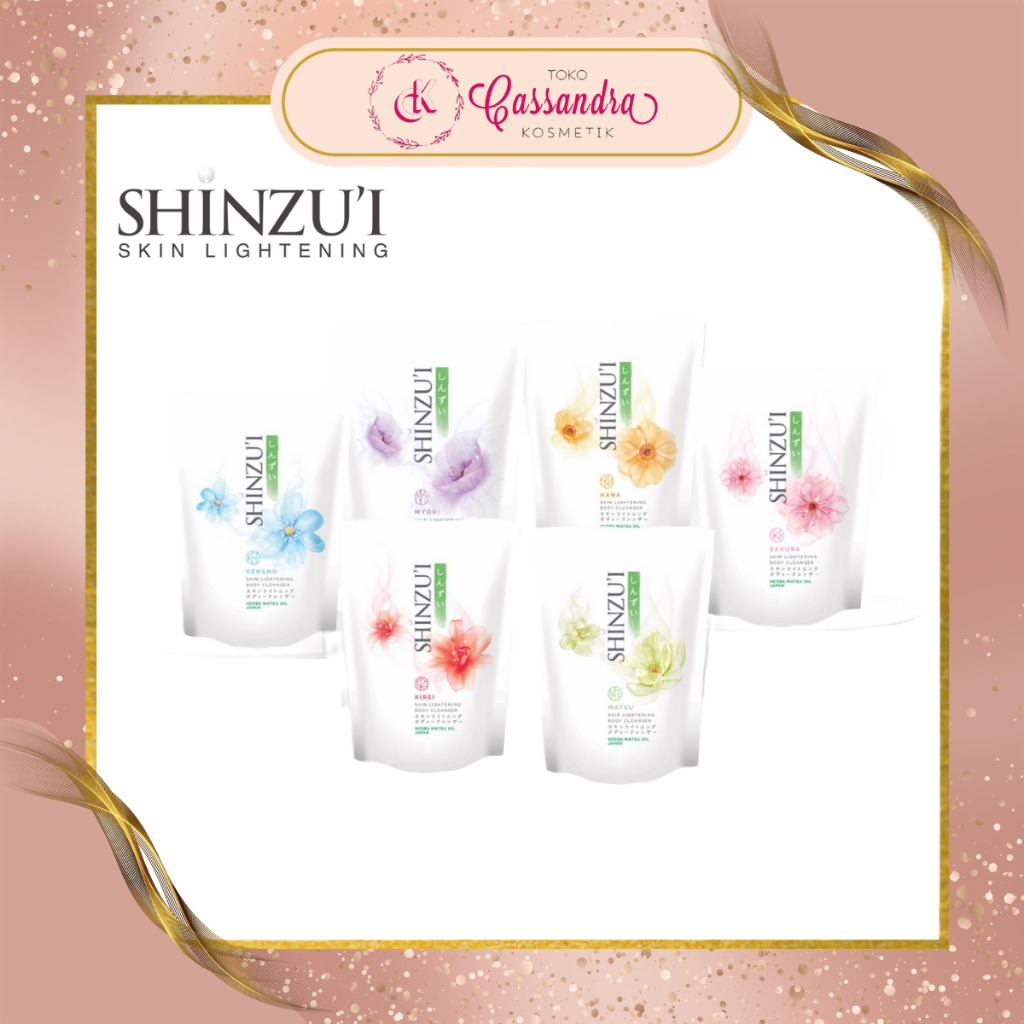 SHINZUI BODY CLEANSER REFFILL 400ML (SABUN CAIR SHINZUI REFFIL KEMASAN ISI ULANG)