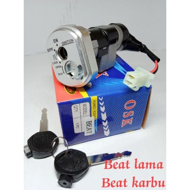 Kunci kontak standar beat lama beat karbu kualitas original/ kunci kontak beat only