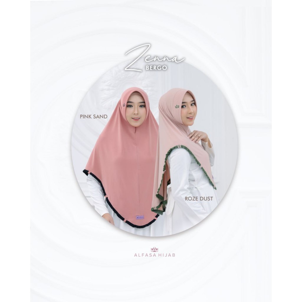 COD // ZENNA BERGO BY ALFASA HIJAB | BERGO INSTAN | HIJAB INSTAN | HIJAB REMPEL | HIJAB MOM | DAILY 