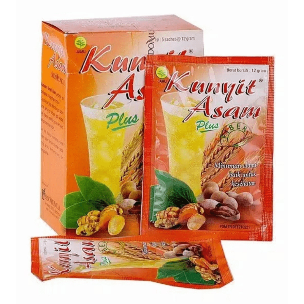 

®LARISHEPI® Sido Muncul Kunyit Asam PLUS Fiber 12g x 5 sachets | Melancarkan Haid & BAB