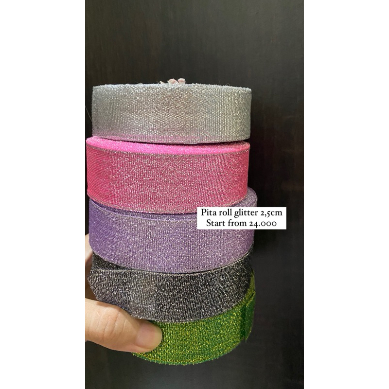 

PITA ROLL GLITTER 2,5cm