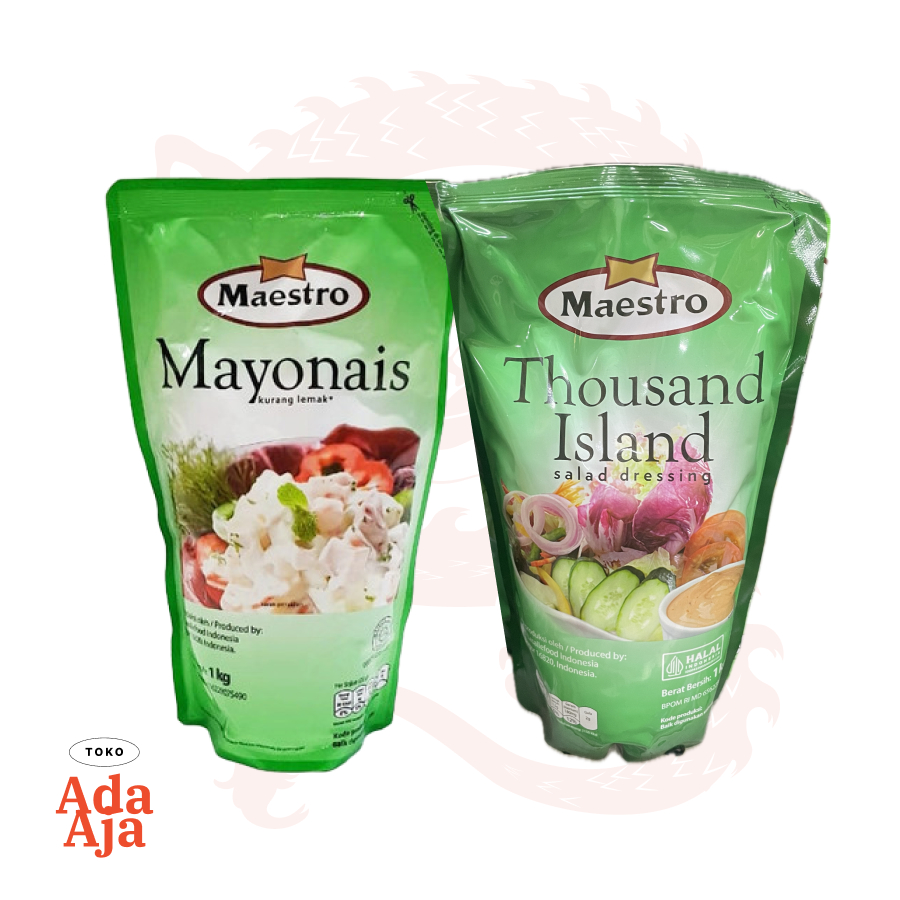 

Maestro Mayonais & Thousand Island Mayonnaise Pouch 1Kg