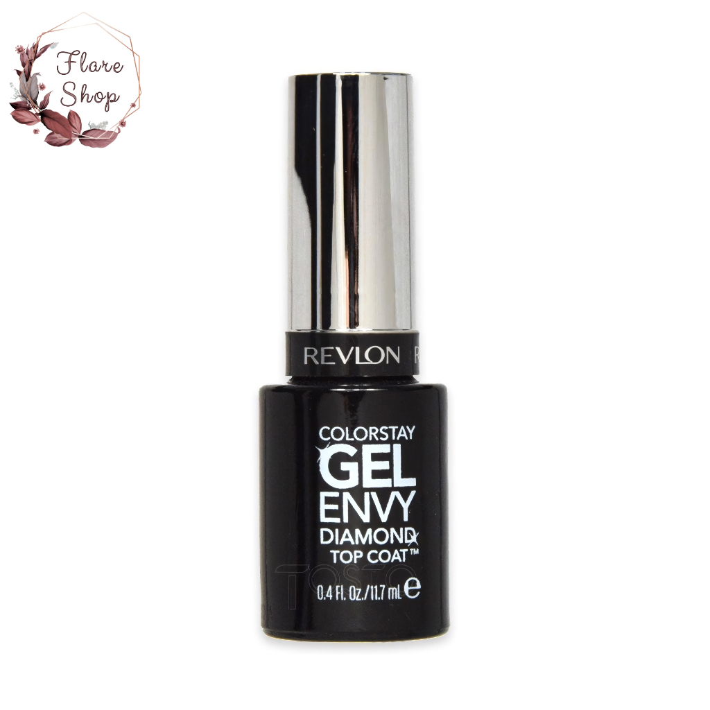 Revlon Colorstay Gel Envy Diamond Top Coat - Super Top Speed - Double Twist top and base coat Kutek 