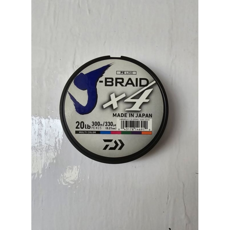 PE Daiwa J-Braid X4