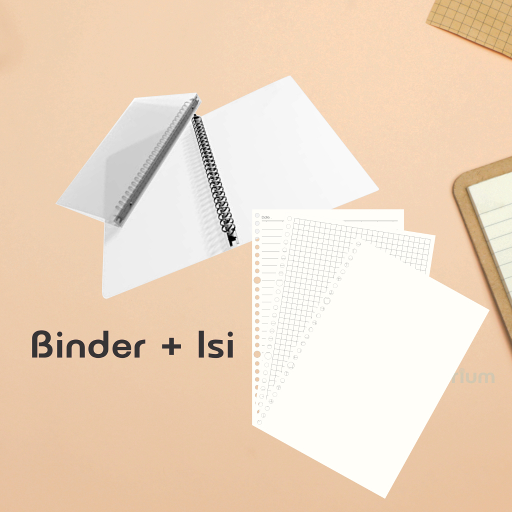 

Buku Binder A5 Plus 50 Kertas Loose Leaf