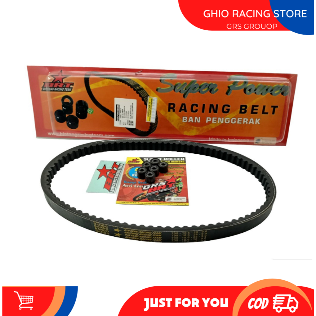V BELT & ROLLER BRT MIO J MIO GT FINO GT 115 X RIDE 115 ROLLER VANBELT BRT MIO J V-BEL BRT MIO GRS