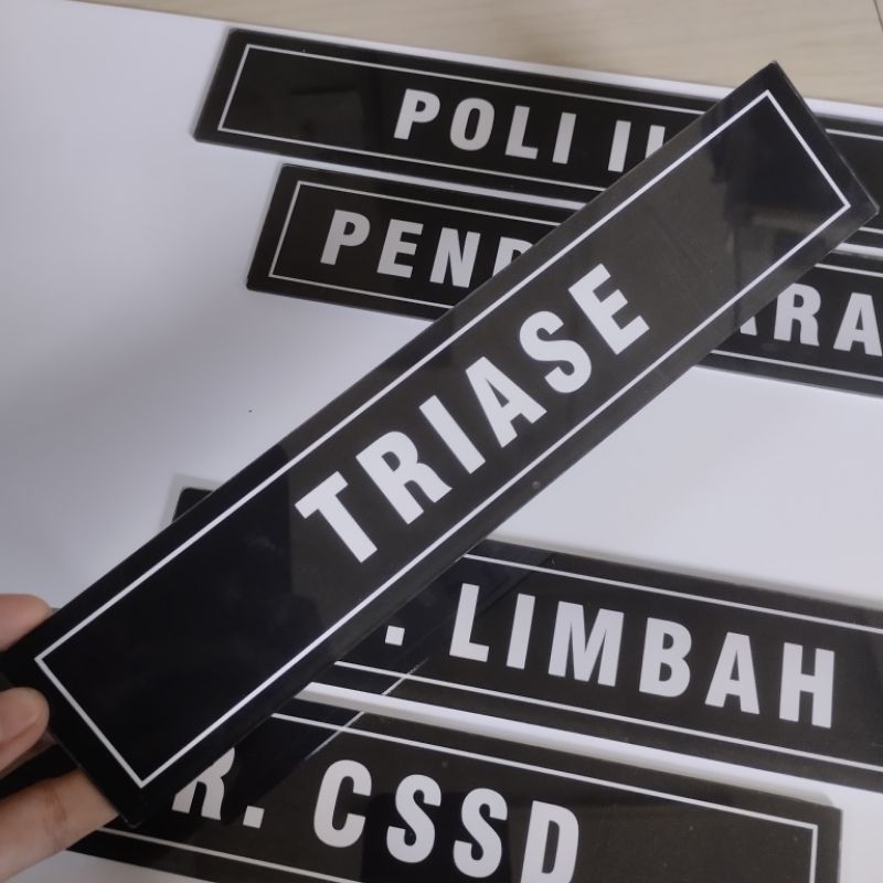 

akrilik informasi uk.25x5 cm