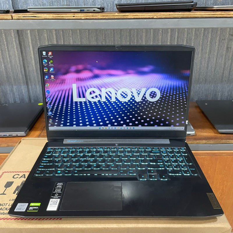 Laptop Lenovo Idepad 3 15 || MH05, Intel Core i7 - 10750H, Gen 10Th, #DualVga: - Nvidia Geforce GTX 
