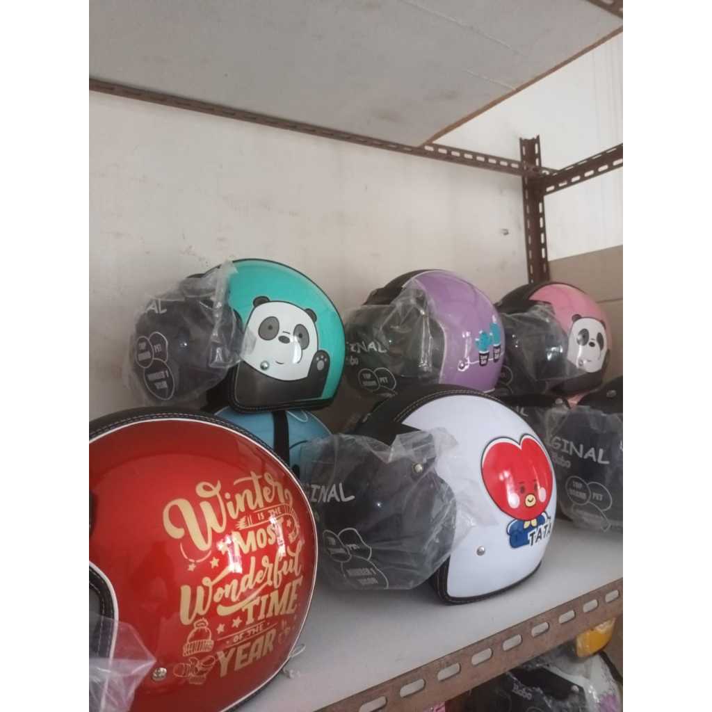 HELM BCX BOGO SEMI MOTIF SNI