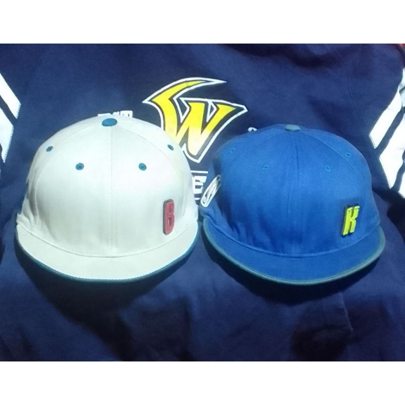 2 topi NBA Brooklyn dan Kings visor pendek