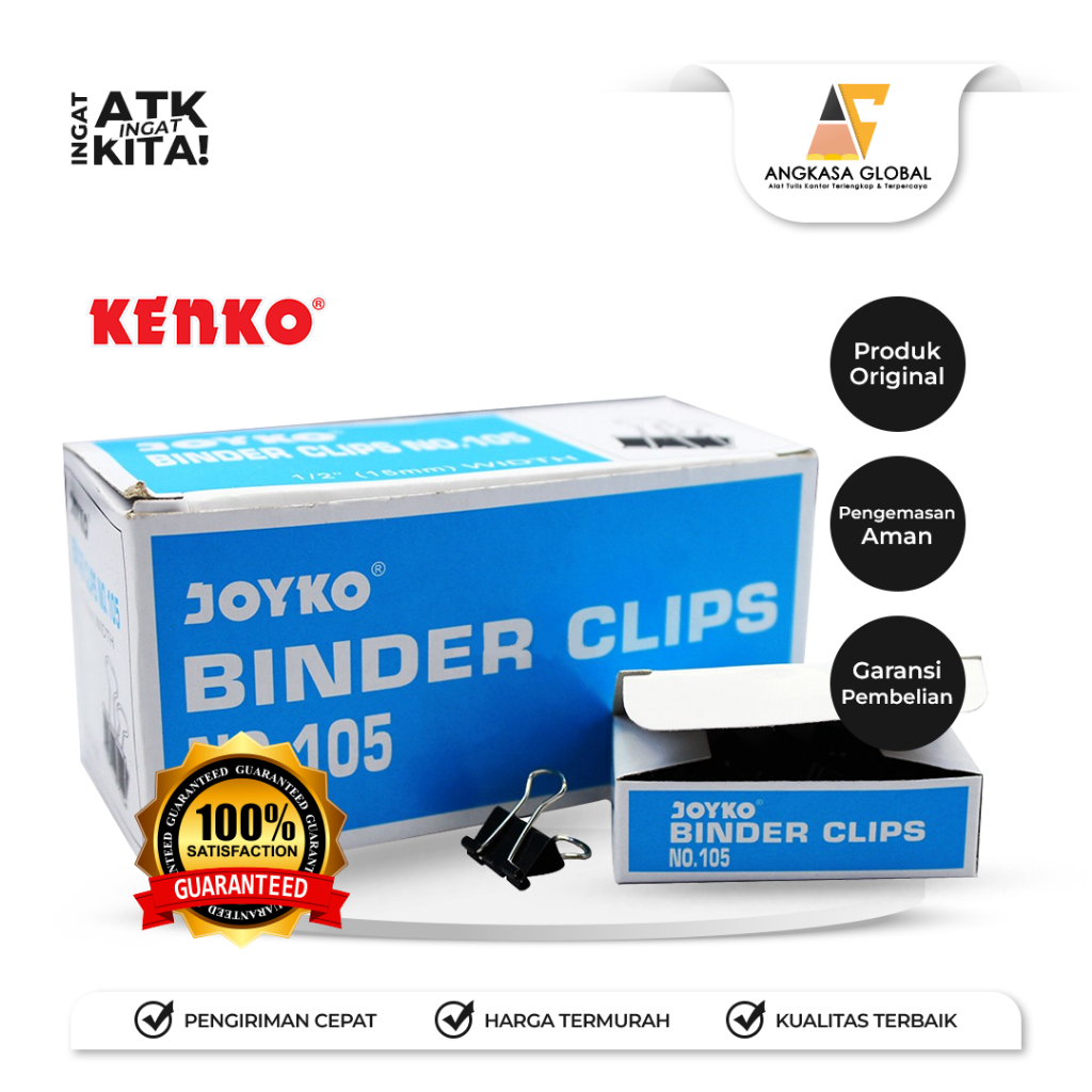 

JOYKO BINDER CLIP NO.105 (1DUS)