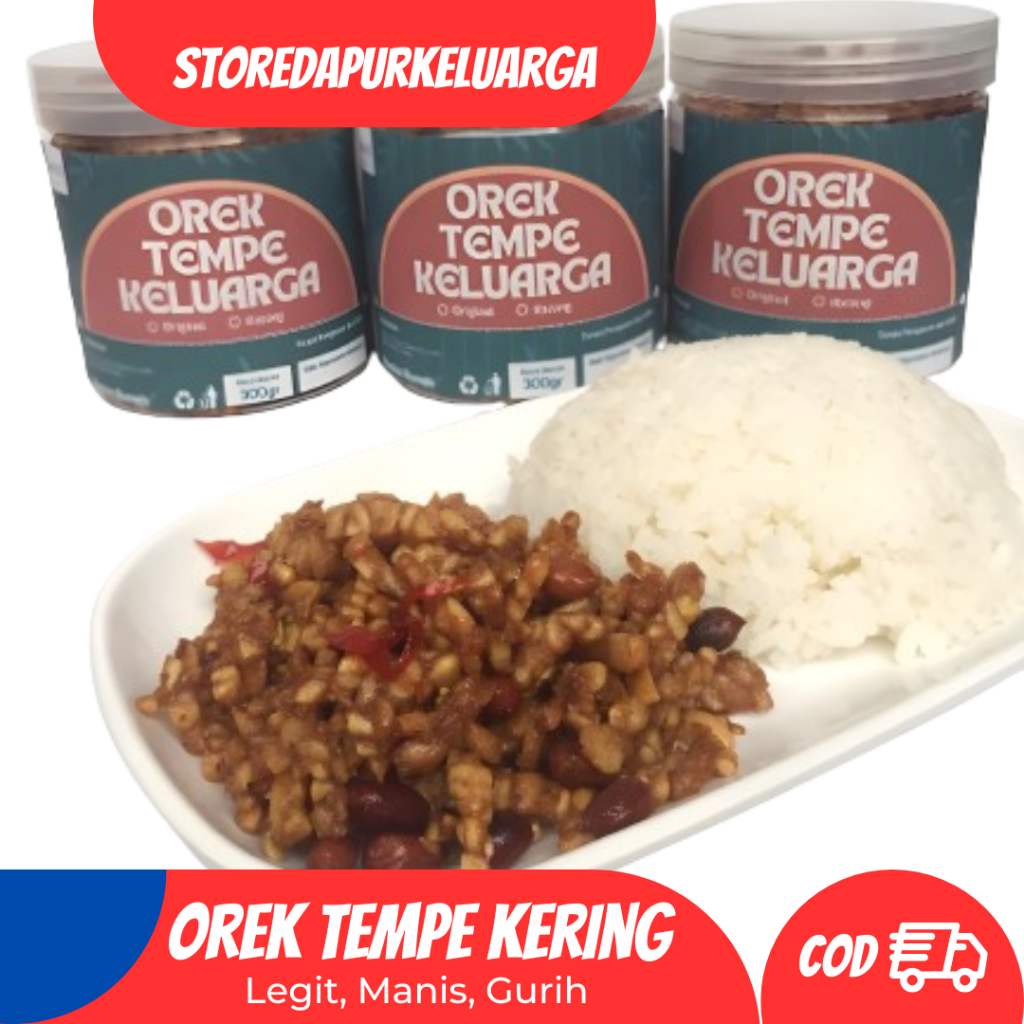 

DapurKeluarga cemilan kering tempe makanan instan