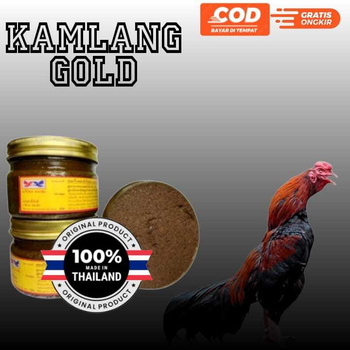 kamlang gold vip ganas 500gr ORIGINAL THAILAND