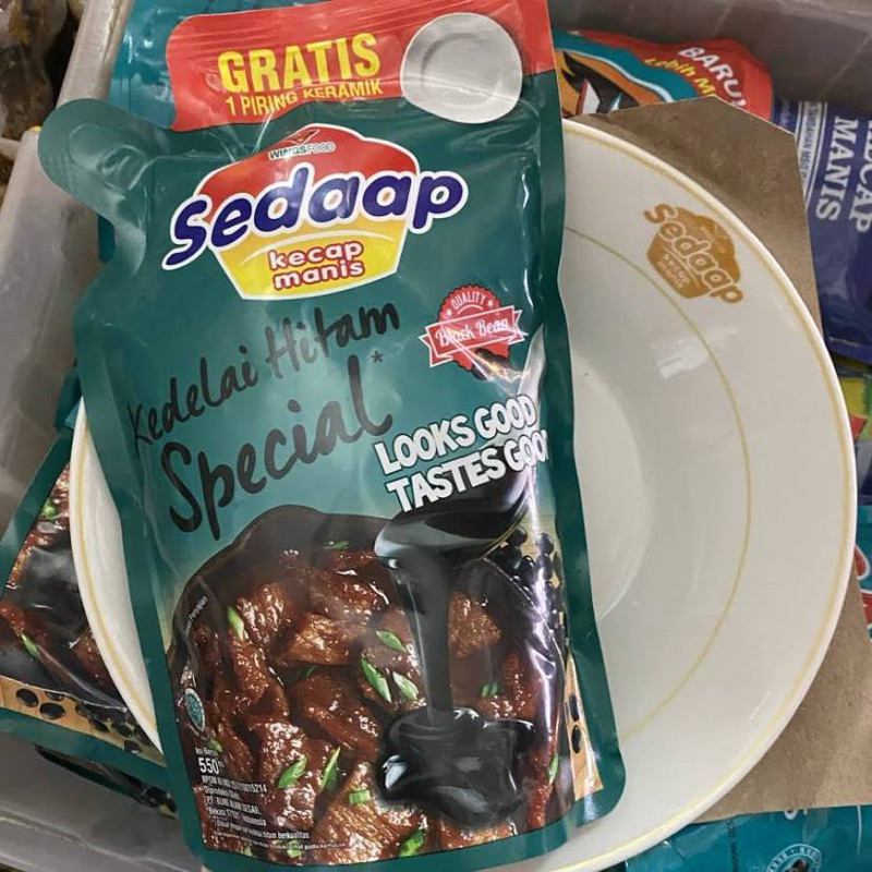 

kecap sedaap gratis piring keramik