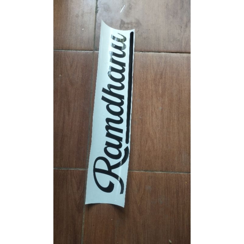 

CUTTING STIKER CUSTEM