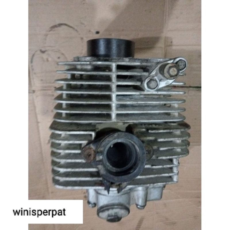 block/blok head Cylinder head set blok seher Thunder 125 original copotan