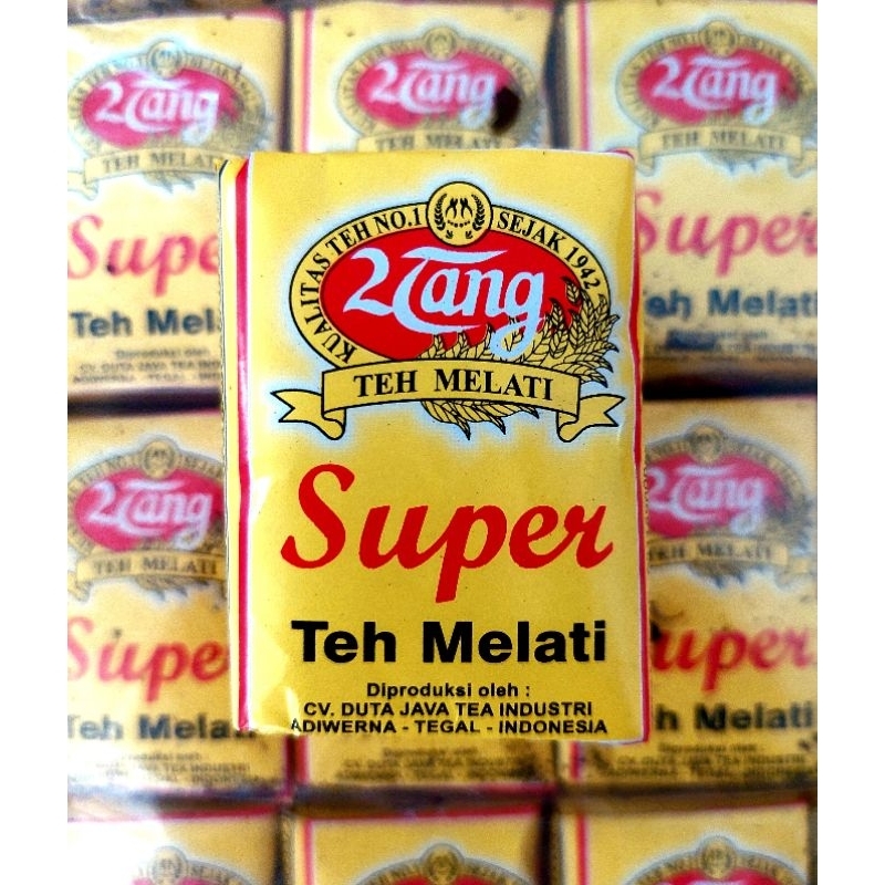 

teh 2 tang super melati kuning 40gram PER PCS