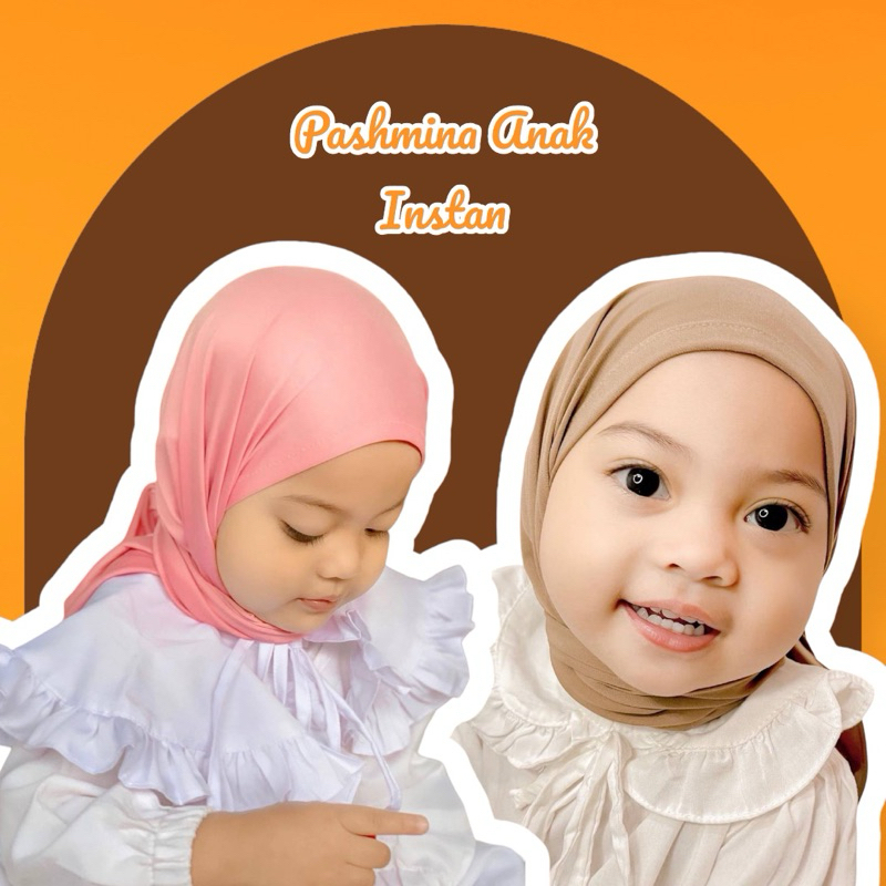 PASHMINA ANAK INSTAN JERSEY PREMIUM