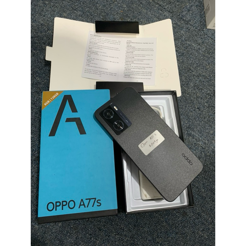 ORIGINAL 100%  | OPPO A77s ram 8 internal 128gb