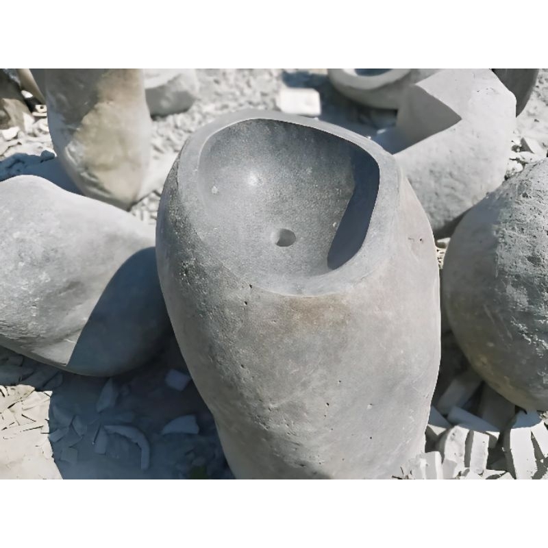 Pedestal Batu Alam Natural