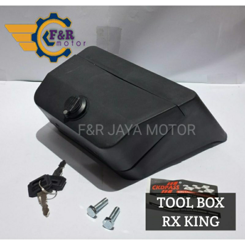 TOOL BOX PLUS BAGASI ASSY RX KING TOOL BOX RX KING HIGH QUALITY