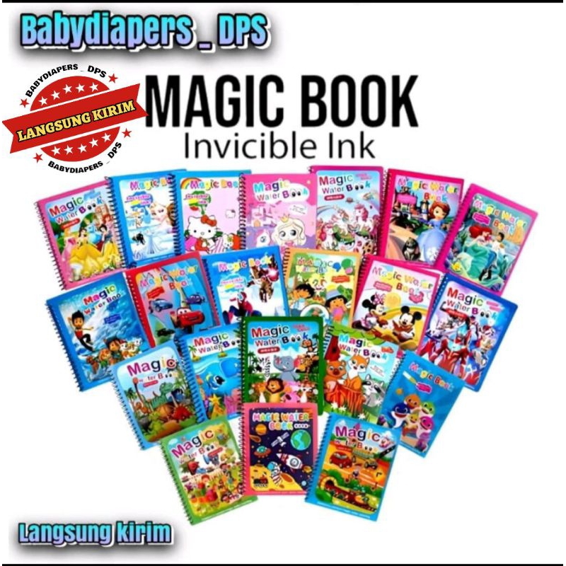 

BUKU GAMBAR PEN AIR/MAGIC WATER BOOK