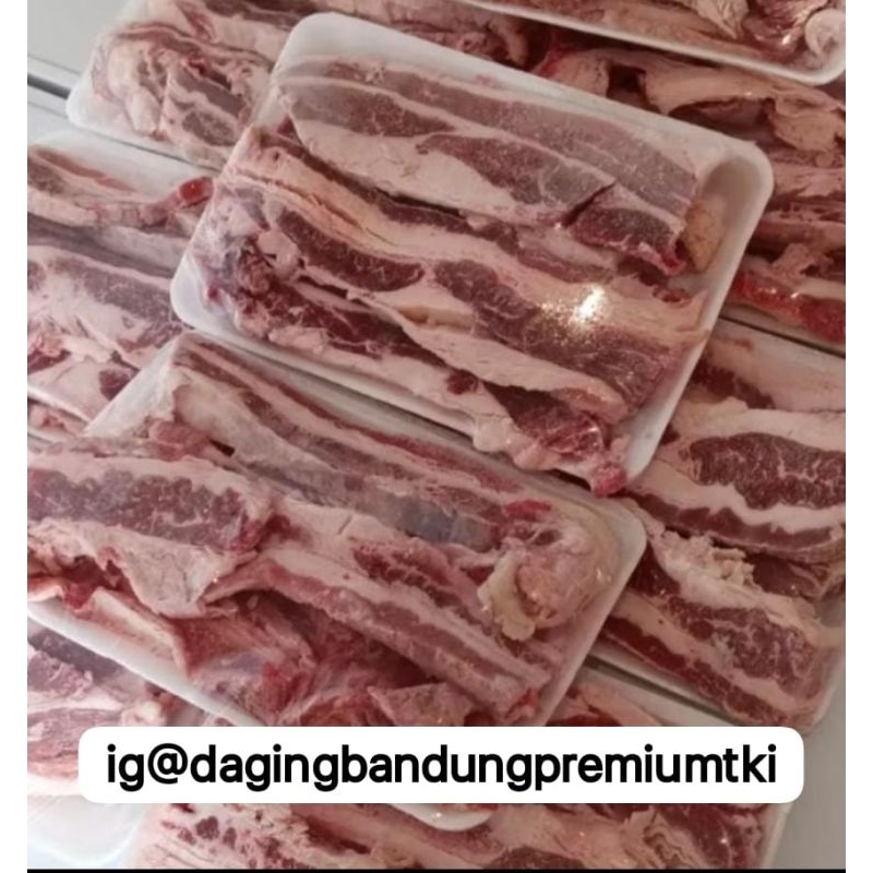 

Us beef slice mess