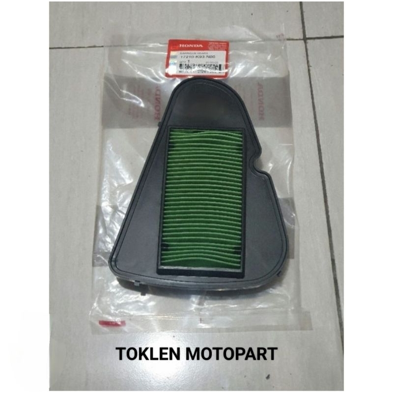 FILTER UDARA/FILTER HAWA (K93) SCOOPY ESP 2017-2020 ORIGINAL AHM