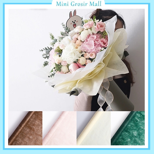 

Kertas Plastik Buket Bunga Ecer Bungkus Kado Serat Tissue Tisu Flower Wrapping Cellophane Bucket Florist KB6260