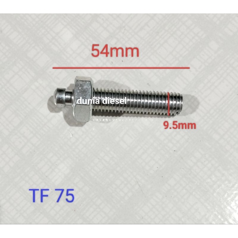 baut setelan gas TF75 TF85 fuel limiter assy mesin diesel