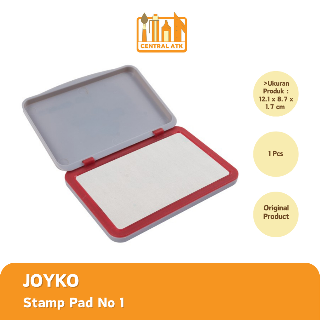 

Stamp Pad / Bak Stempel Joyko No. 1
