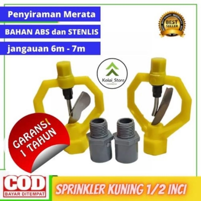 KINCIR AIR SPRINKLER DRAT 1/2 DAN SOCKDRAT