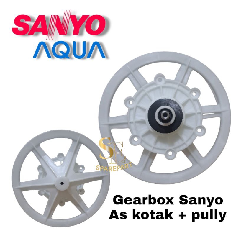 GEARBOX MESIN CUCI SANYO AS KOTAK [ SW-855 XT ]