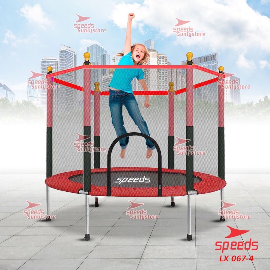 SEWA Trampolin Speeds - Azkia Baby Rental Mainan Anak Medan