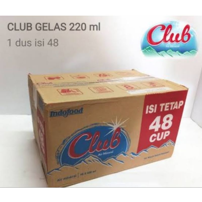 

Club Air Mineral gelas 220 ml 1 dus isi 48
