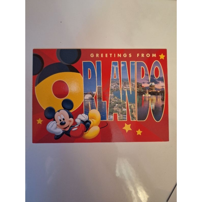 

kartu pos disney mickey mouse postcard