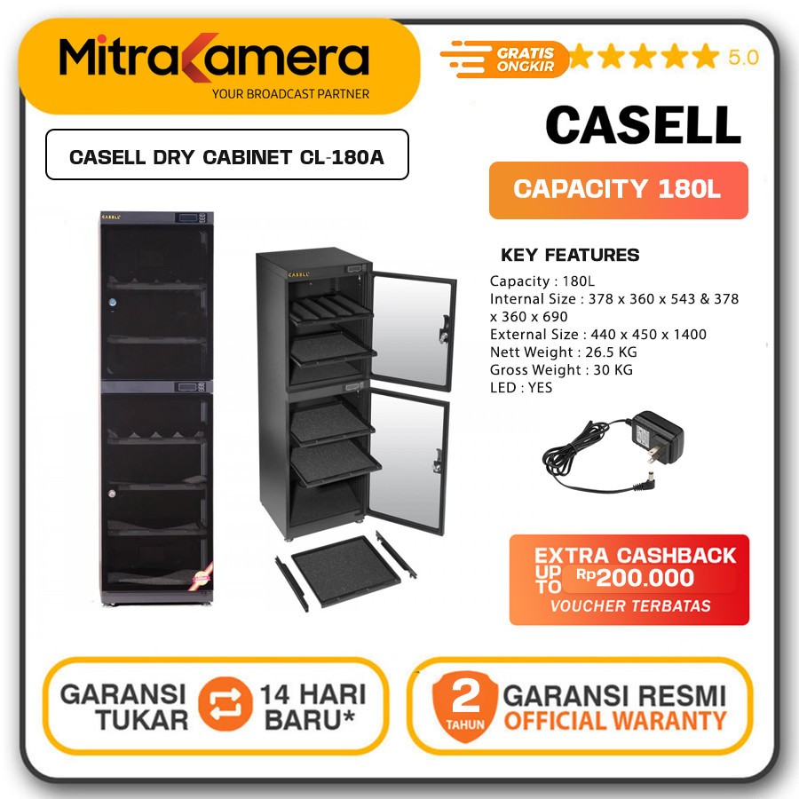 Casell CL-180A Dry Cabinet - Dry Box