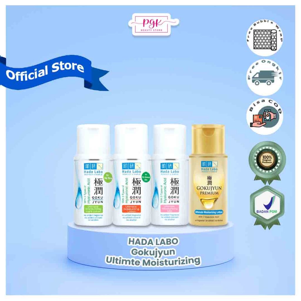 HADALABO GOKUJYUN SERIES / HADALABO LOTION/HADALABO LIGHT LOTION/HADALABO MILK