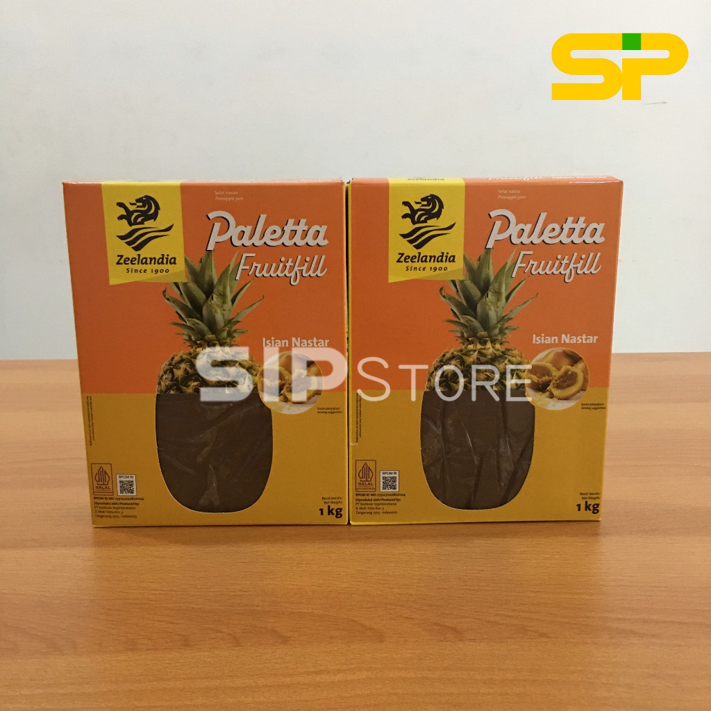 

Zeelandia - Palletta Fruitfill 1kg / Isian Nastar / Selai Nanas 1kg